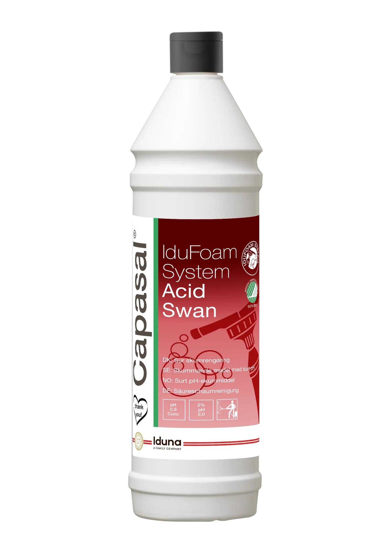IduFoam System Capasal® Acid Swan