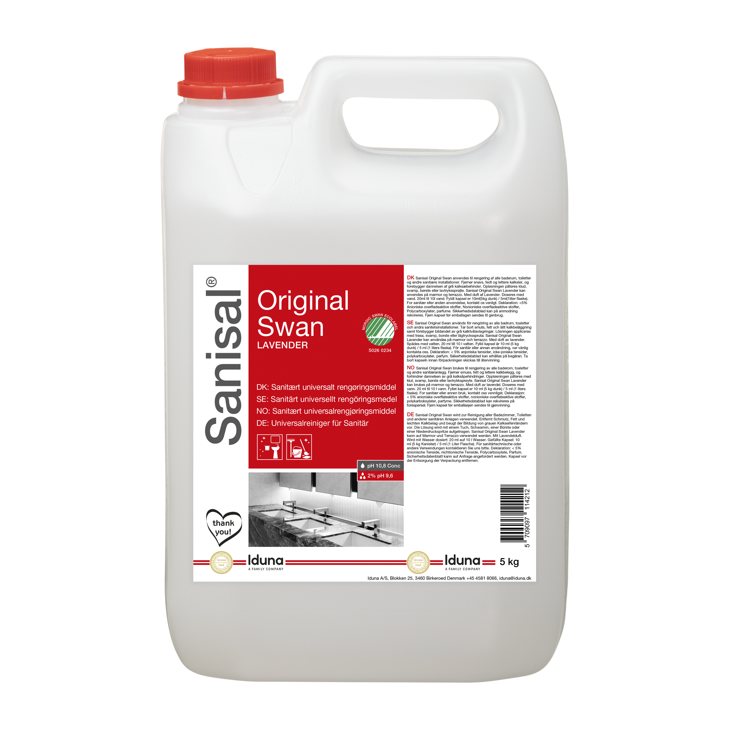Sanisal Original Swan Lavender 5kg.png