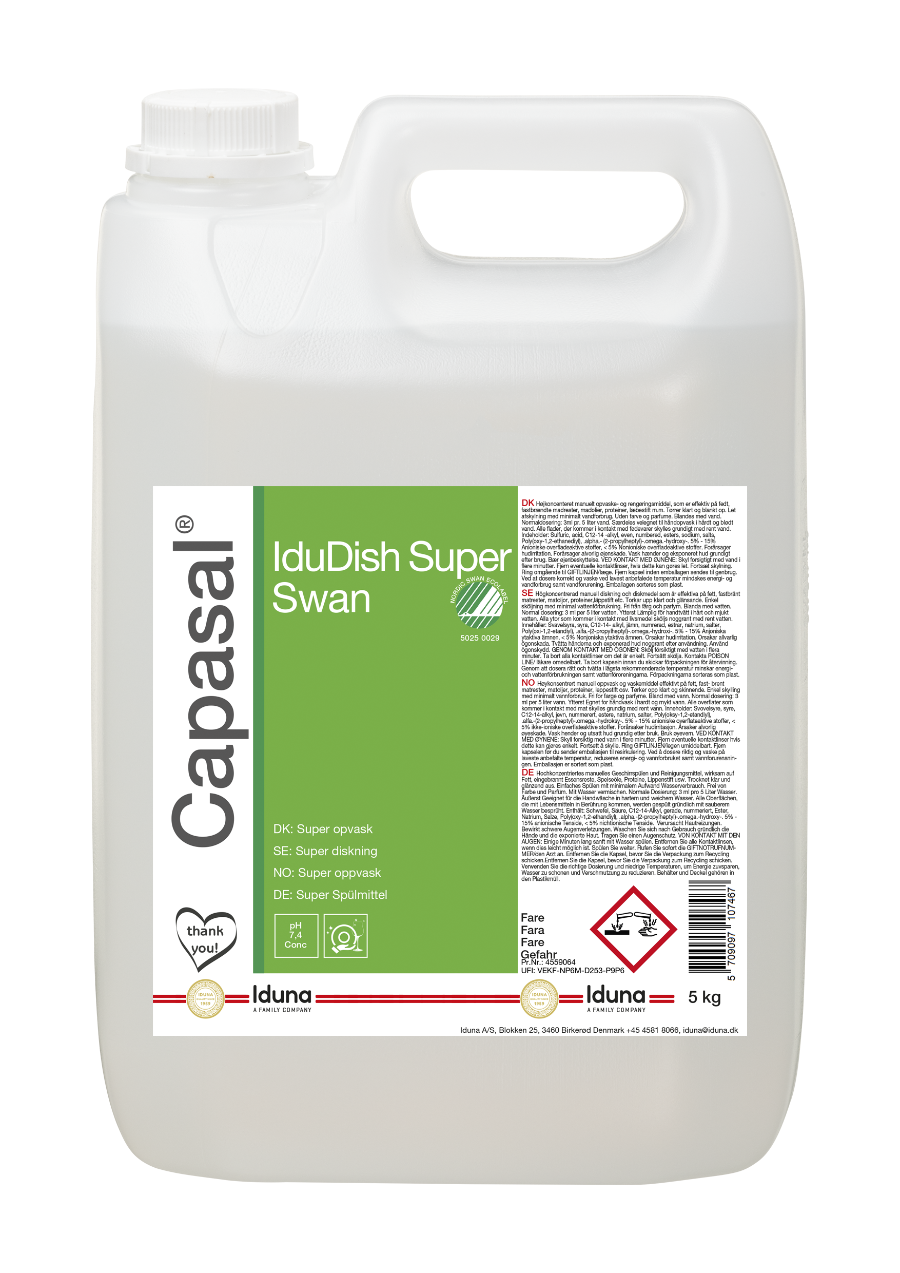 Capasal IduDish Super Swan 5kg.png